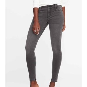 Old Navy Rockstar Gray Denim Jeans